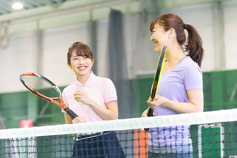 快適な環境でテニスを始められる教室