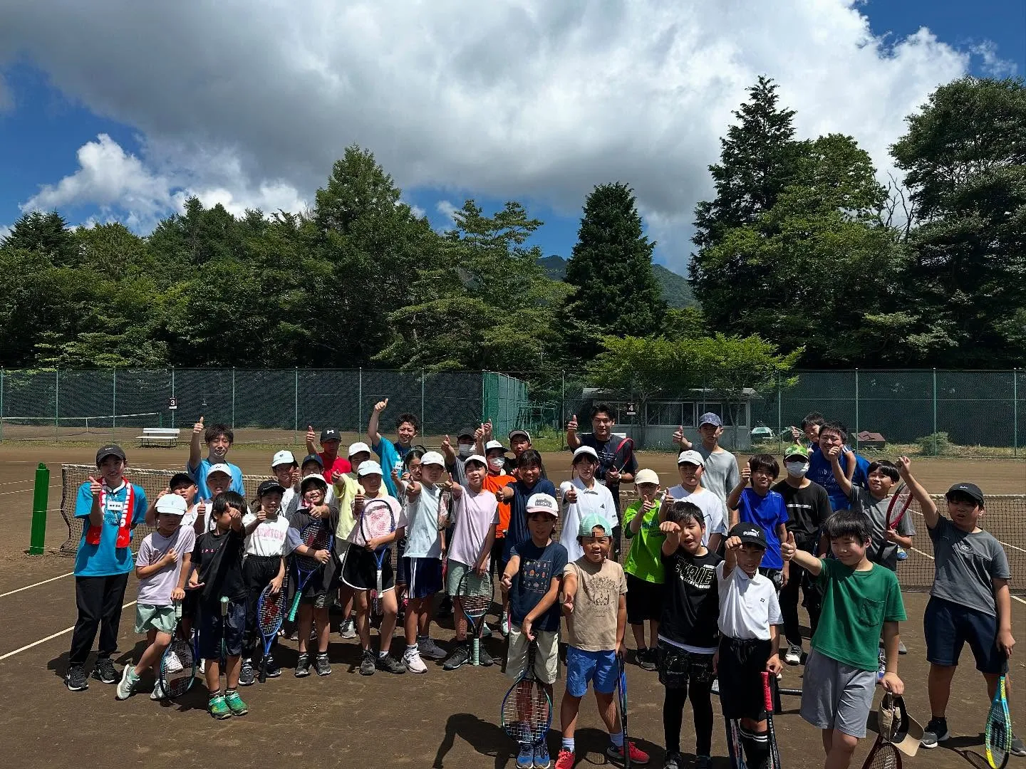本日二日間、ジュニアキャンプスタートしました✨